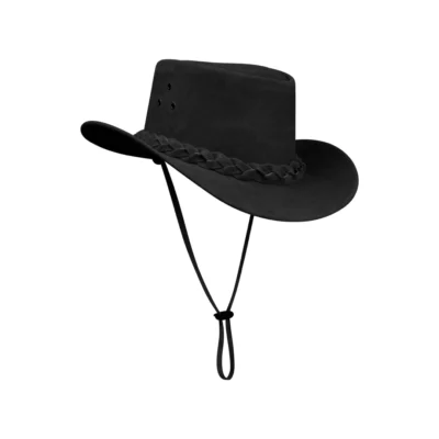 Australian Unisex Western Cowboy Hat Real Suede Outback Riding Dancing Classic