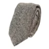 TruClothing Herringbone Tweed Wool Tie & Hankerchief