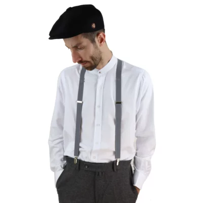 Men Classic Retro Trouser Braces Suspenders 1920s Gatsby Colours