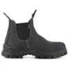 Blundstone 910 Black Leather Steel Toe Chelsea Safety Boots