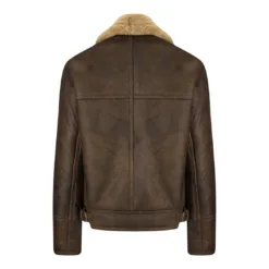 Infinity Manuela Women's Sheepskin Leather Brown Jacket