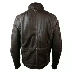 Infinity Toronto Men's Jacket Leather Brown Black