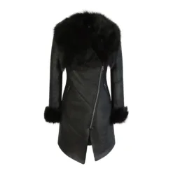 Infinity Torry Women's Toscana Sheepskin Jacket Black