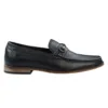 Lamont Men's Black Brown Loafer Leather | Frank Wright