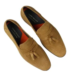 Palmer Men's Loafer Shoes Suede Smart | Frank Wright