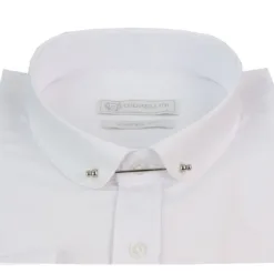 TruClothing Men's Club Collar Shirt Bar Poplin Pin Check