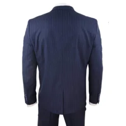TruClothing stz41 Men's 3 Piece Gangster Pinstripe Suit