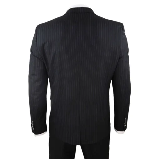 TruClothing stz42 Mens 3 Piece Gatsby Pinstripe Suit