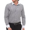 Ecco Men's Button Down Stripe Dress Shirt